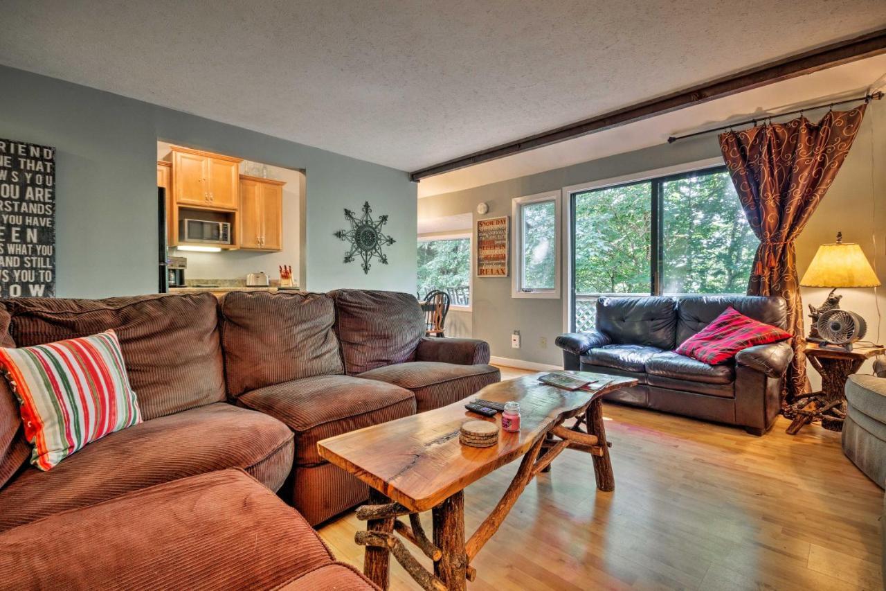 Condo With Furnished Deck - Walk To Sugar Mountain! المظهر الخارجي الصورة